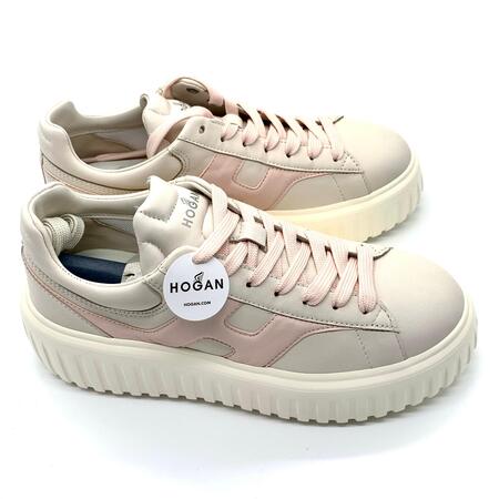 Hogan Sneaker bianco/rosa