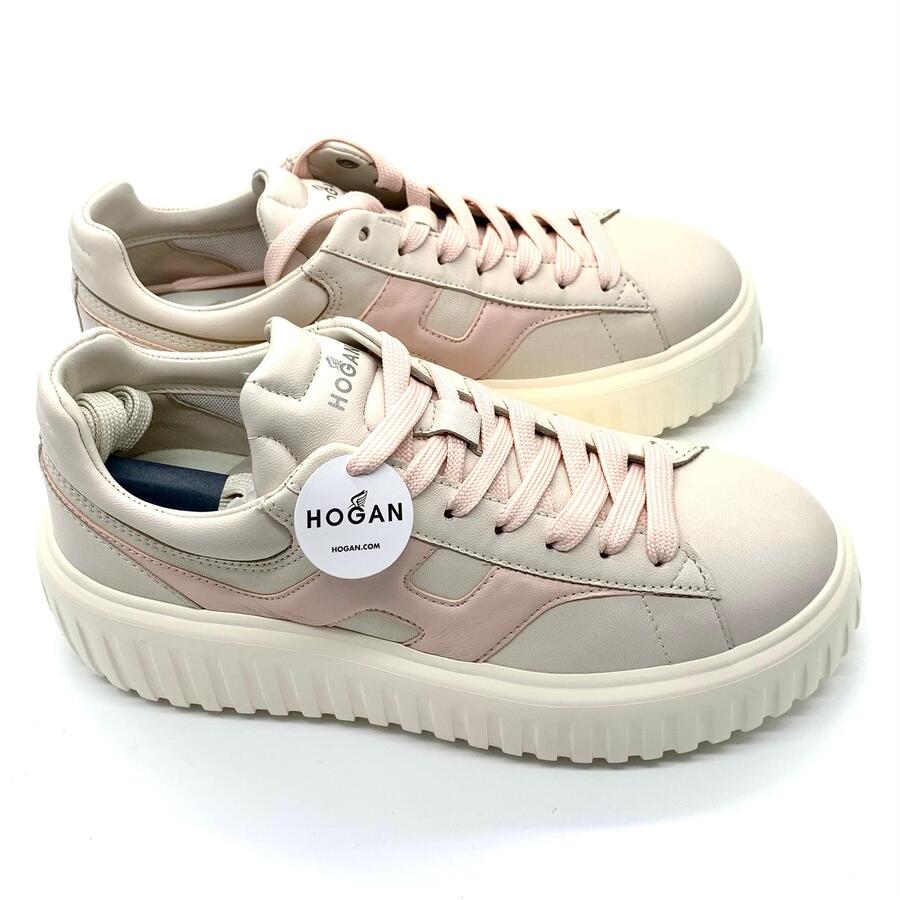 Hogan Sneaker bianco/rosa