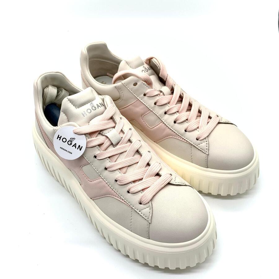 Hogan Sneaker bianco/rosa