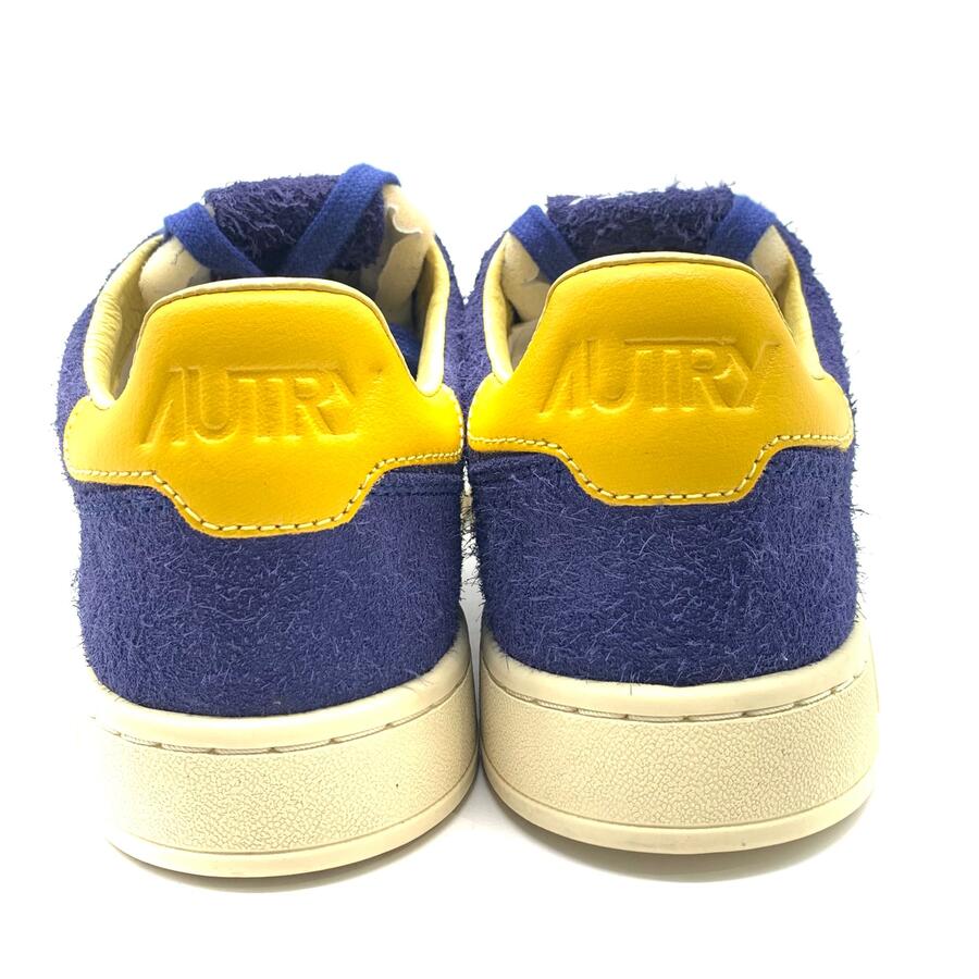 Autry flat low man blu/giallo