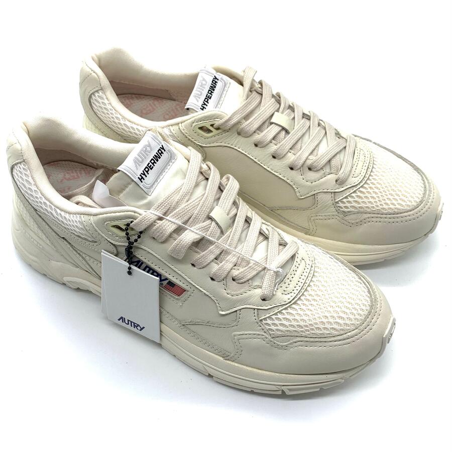 Autry Sneakers HyperWay low man goat/mesh wiwht /wiwht