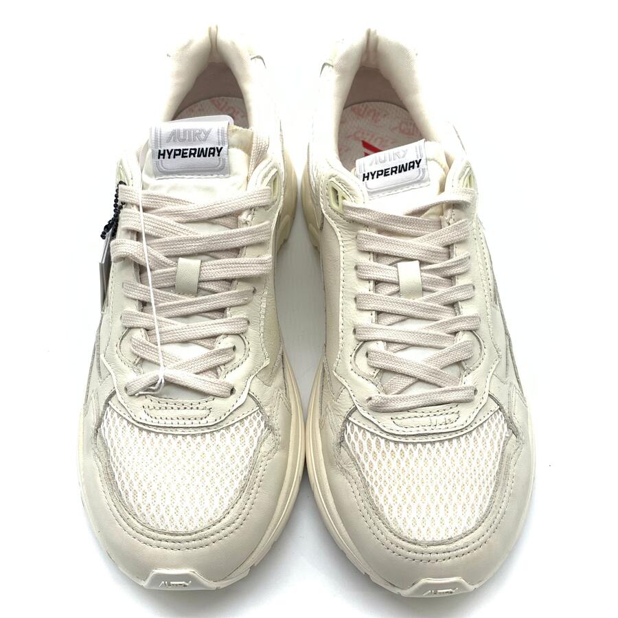 Autry Sneakers HyperWay low man goat/mesh wiwht /wiwht