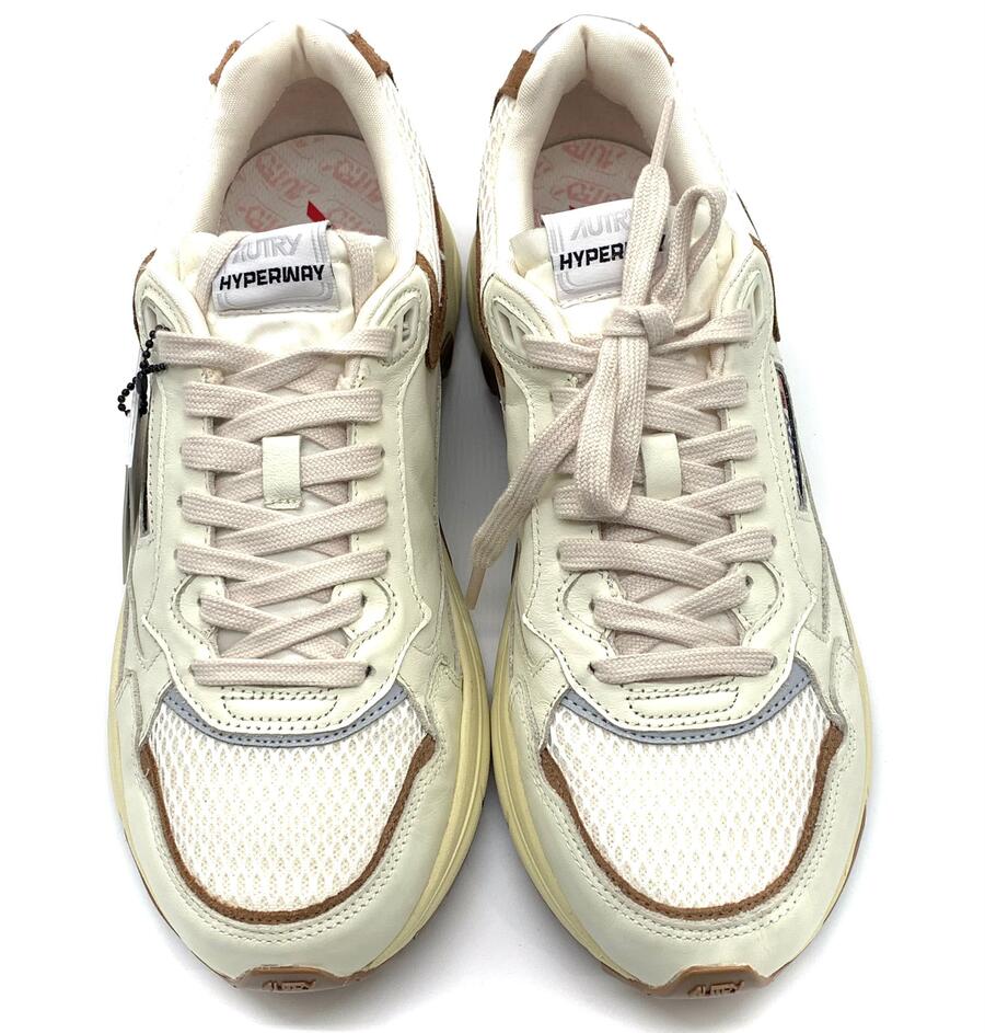 Autry Sneakers HyperWay low man goasue/mesh mars/cigar