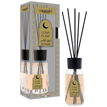 CAMOMILLA TORINO DIFFUSORE AMBIENTE LINEA ARABA 125 ML LUNA FLAIR