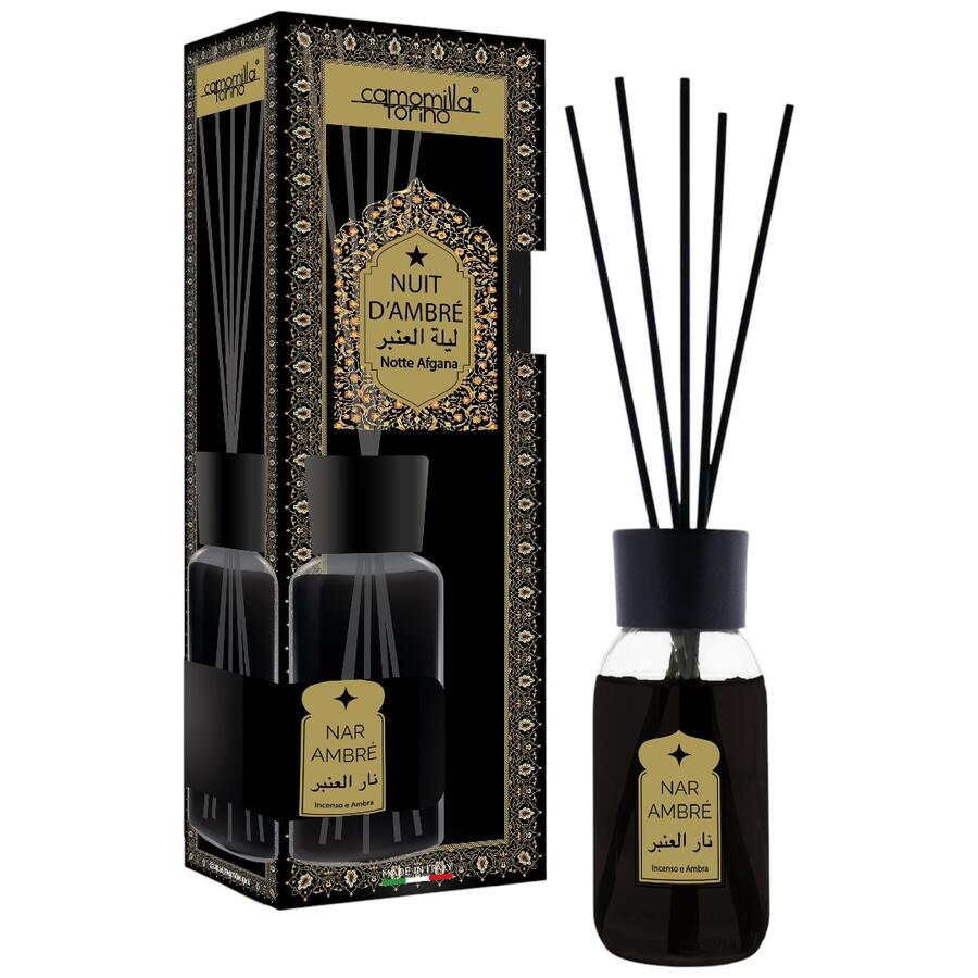 CAMOMILLA TORINO DIFFUSORE AMBIENTE LINEA ARABA 125 ML NUIT D'AMBRE