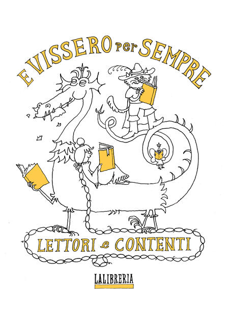 T SHIRT LALIBRERIA - E vissero per sempre lettori e contenti