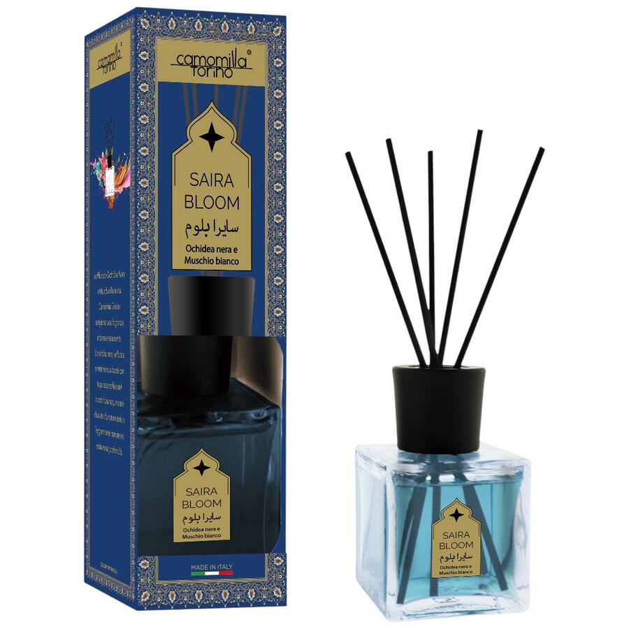 CAMOMILLA TORINO DIFFUSORE AMBIENTE CUBO LINEA ARABA 200 ML SAIRA BLOOM