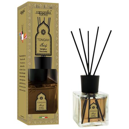 CAMOMILLA TORINO DIFFUSORE AMBIENTE CUBO LINEA ARABA 200 ML TONQAH