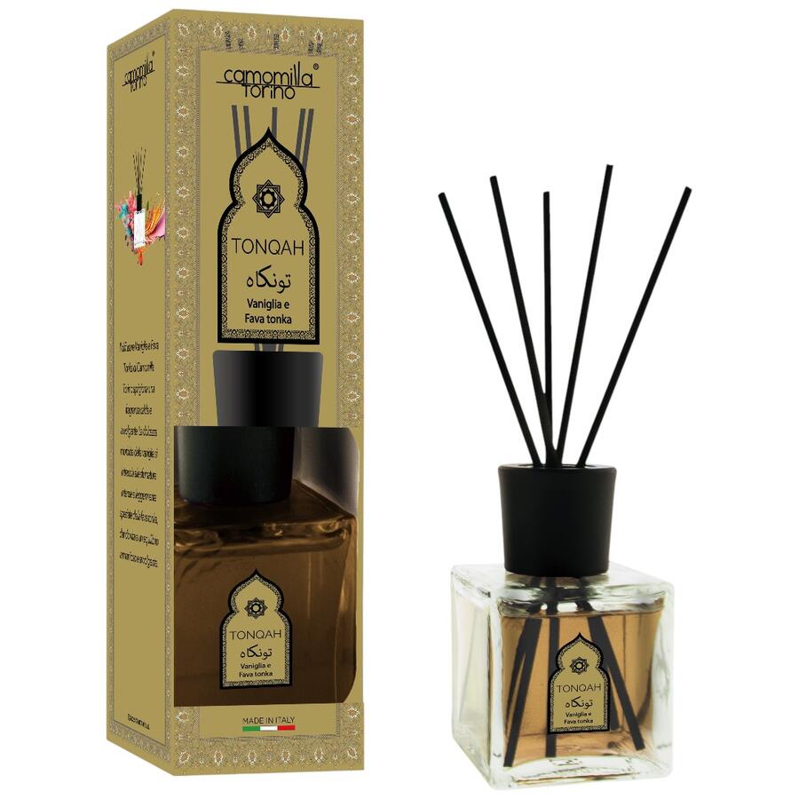 CAMOMILLA TORINO DIFFUSORE AMBIENTE CUBO LINEA ARABA 200 ML TONQAH