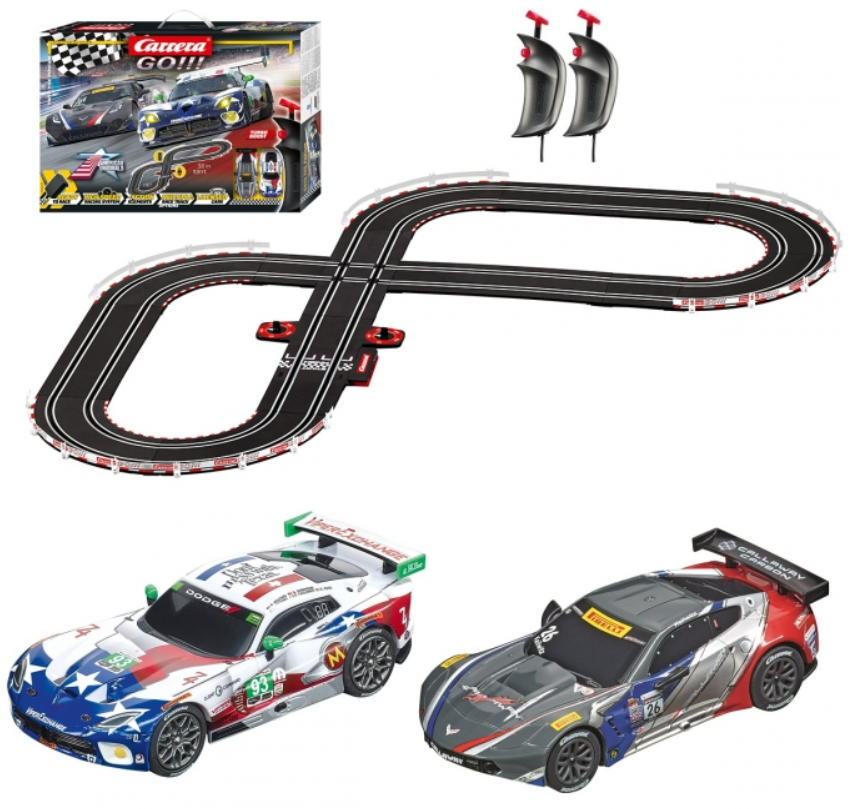 Autopista Elettrica Carrera GO!!! Onto the Podium - SRT Viper GT3 vs Chevrolet Corvette C7R GT3 SOTTOCOSTO