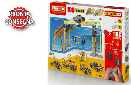 Set Costruzioni Inventor Pro 100 Modelli Motorizzati di Engino SOTTOCOSTO