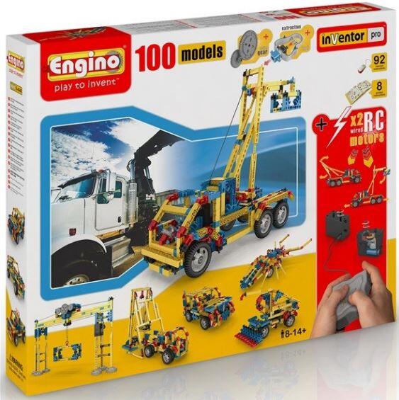 Set Costruzioni Inventor Pro 100 Modelli Motorizzati di Engino SOTTOCOSTO