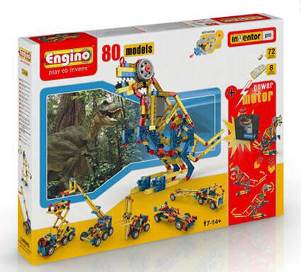 Set Costruzioni Inventor Pro 80 Modelli Motorizzati di Engino SOTTOCOSTO
