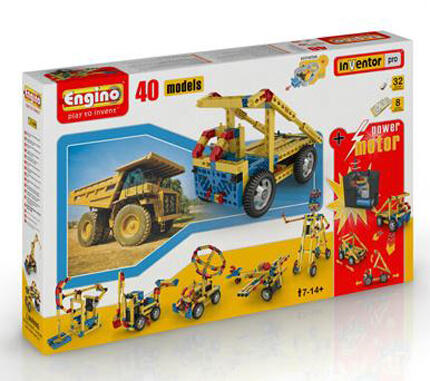 Set Costruzioni Inventor Pro 40 Modelli Motorizzati di Engino SOTTOCOSTO