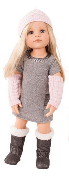 Bambola Hannah Loves Party Glamour in Vinile in Edizione  Numerata Originale della Gotz SOTTOCOSTO