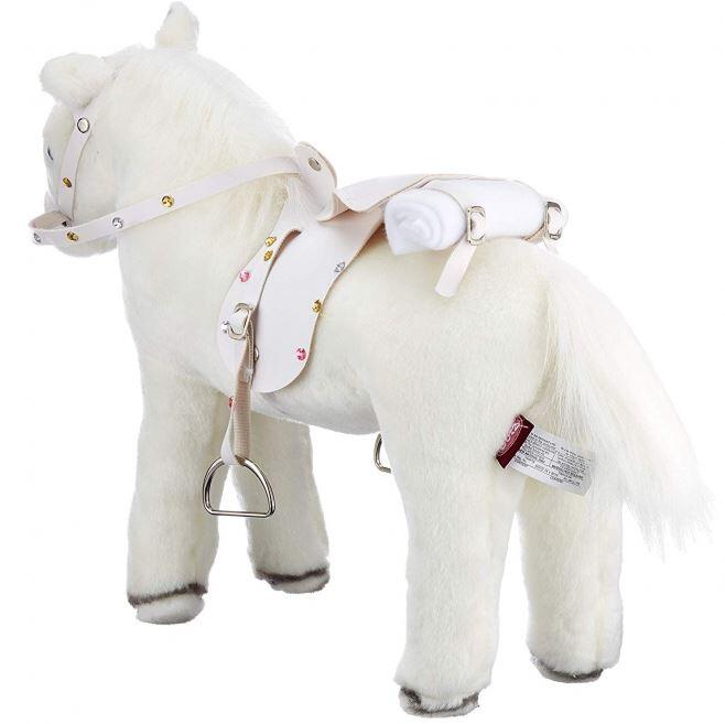 Bambola in Vinile Principessina Chloe  con Cavallo Bianco Fulmine Originale di Gotz  SOTTOCOSTO