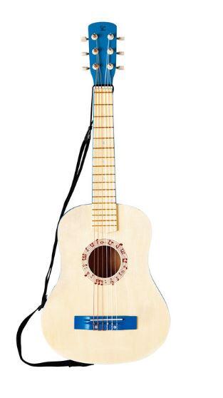 Chitarra in Legno per Bambini Colore Azzurro Hape SOTTOCOSTO