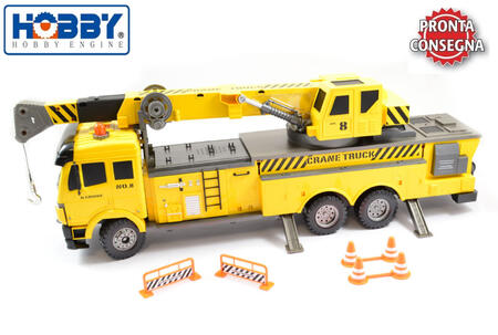 Camion con Gru RC Radiocomandato 2.4G Premium Label di HOBBY ENGINE SOTTOCOSTO