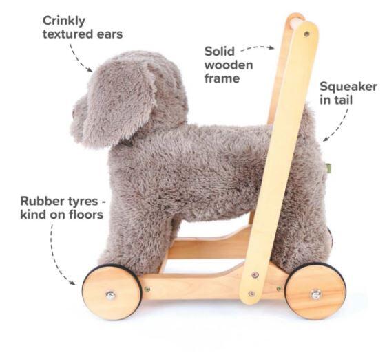 Cavalcabile Camminatore Bailey Cane di Little Bird Told Me SOTTOCOSTO