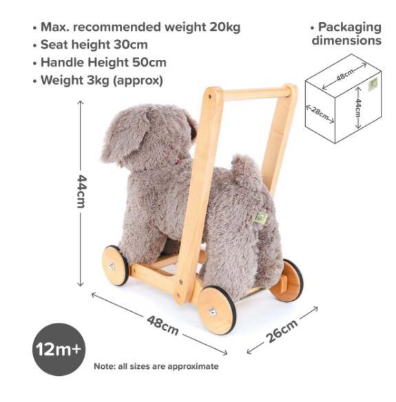 Cavalcabile Camminatore Bailey Cane di Little Bird Told Me SOTTOCOSTO