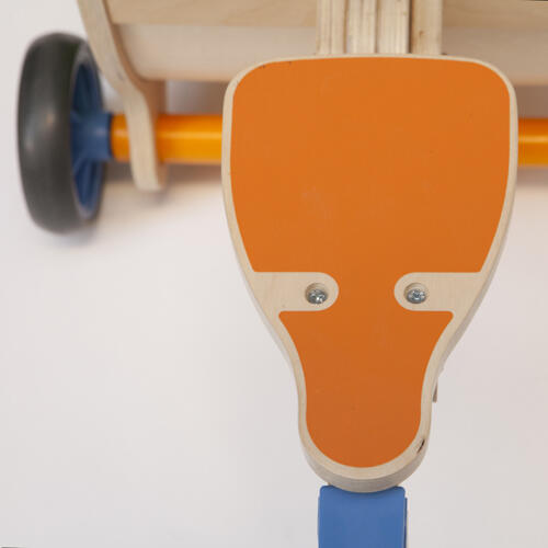Girello Cavalcabile e Carrello in legno per Bambini Grow UP di Mishi Design SOTTOCOSTO