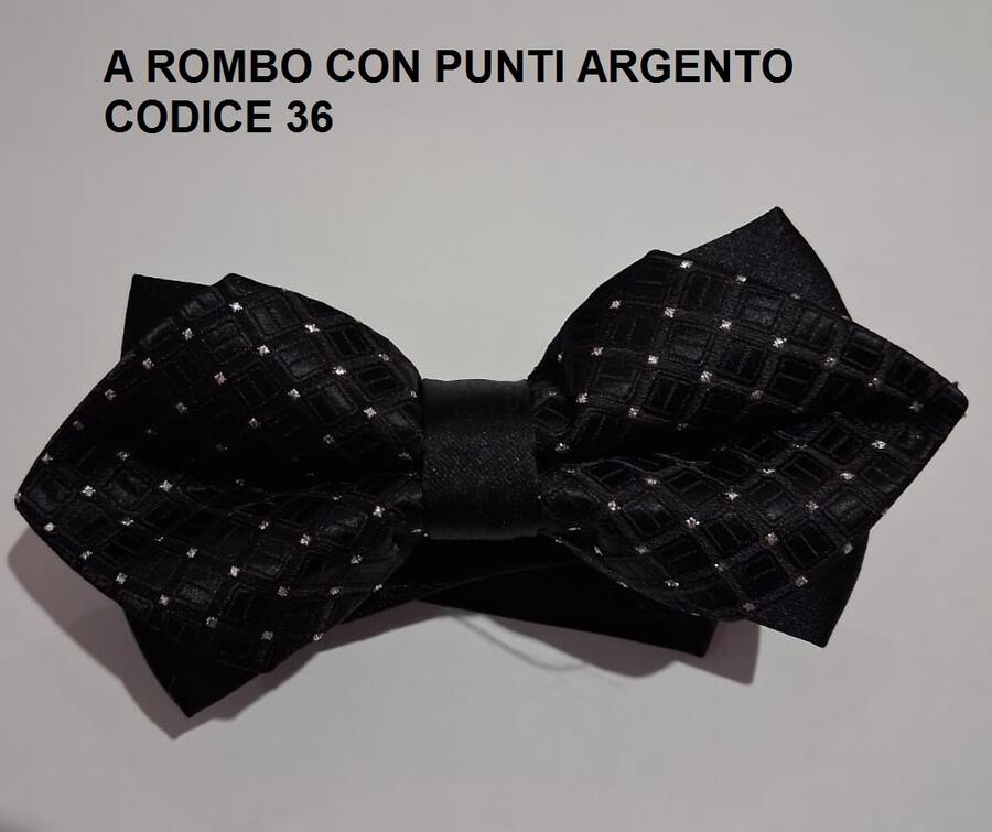  PAPILLON MAN SILK WHIT OR WITHOUT CRYSTAL STRASS