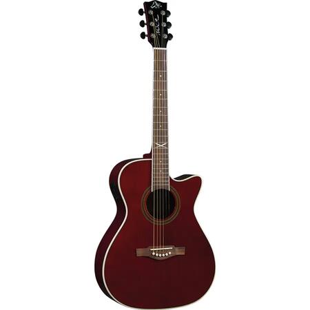 Eko Guitars NXT A100ce See Through Red