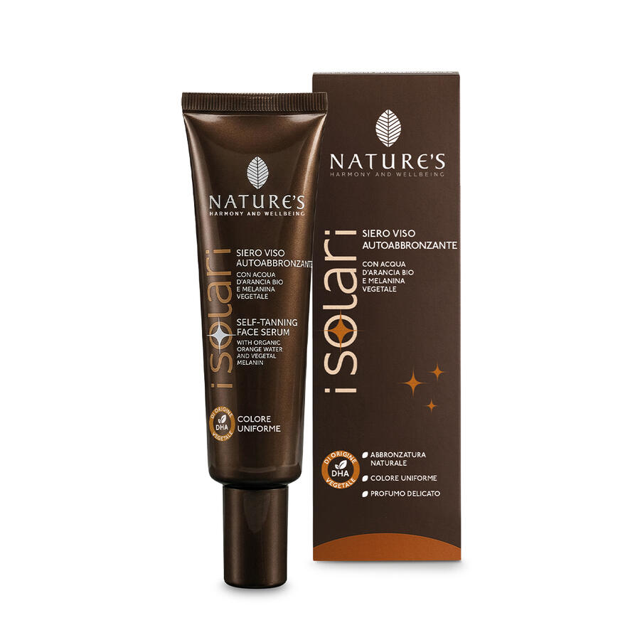 NATURE'S iSolari - Siero Viso Autoabbronzante - 30 ml
