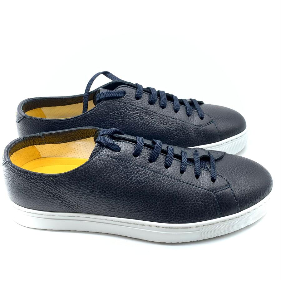 Doucal’s  tumblet Sneakers blu notte 