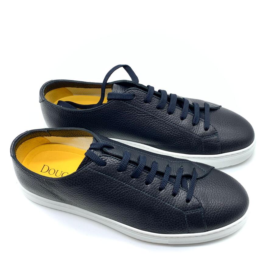 Doucal’s  tumblet Sneakers blu notte 