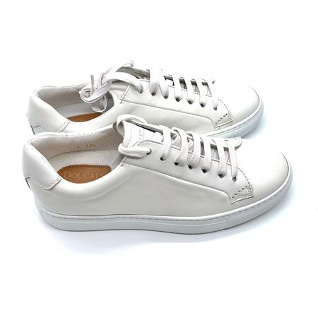 Doucal’s Boston Sneakers bianca 