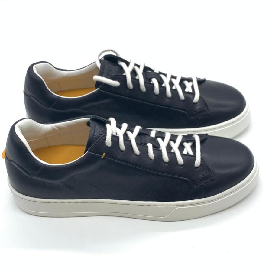 Doucal’s  Sneakers chiffon blu notte