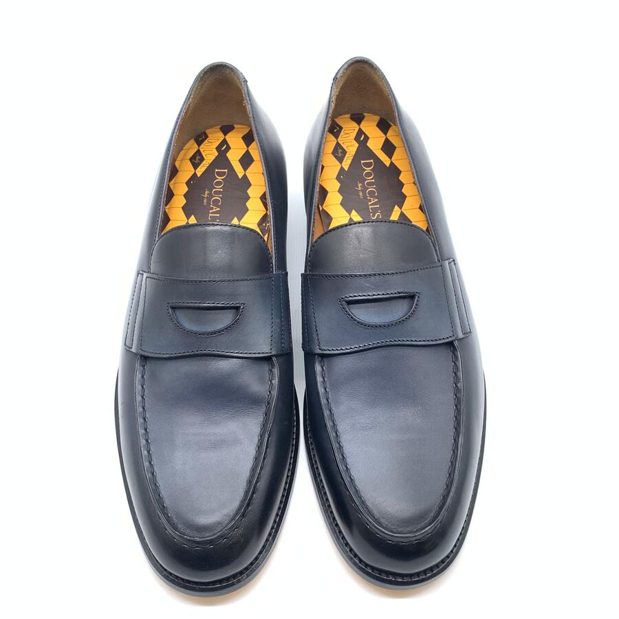 Doucal’s mocassino indigo decò