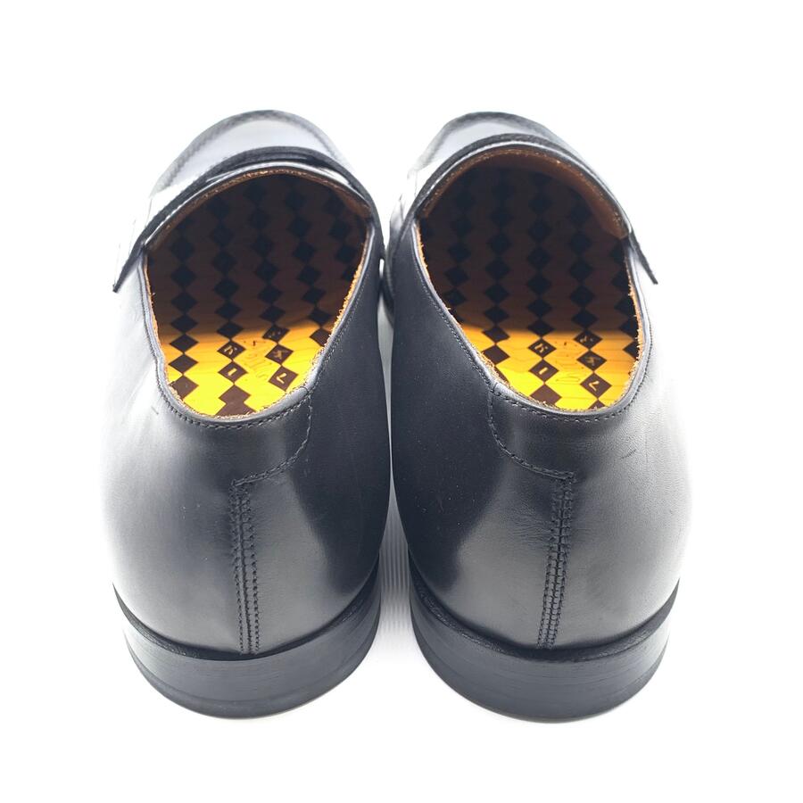 Doucal’s mocassino indigo decò