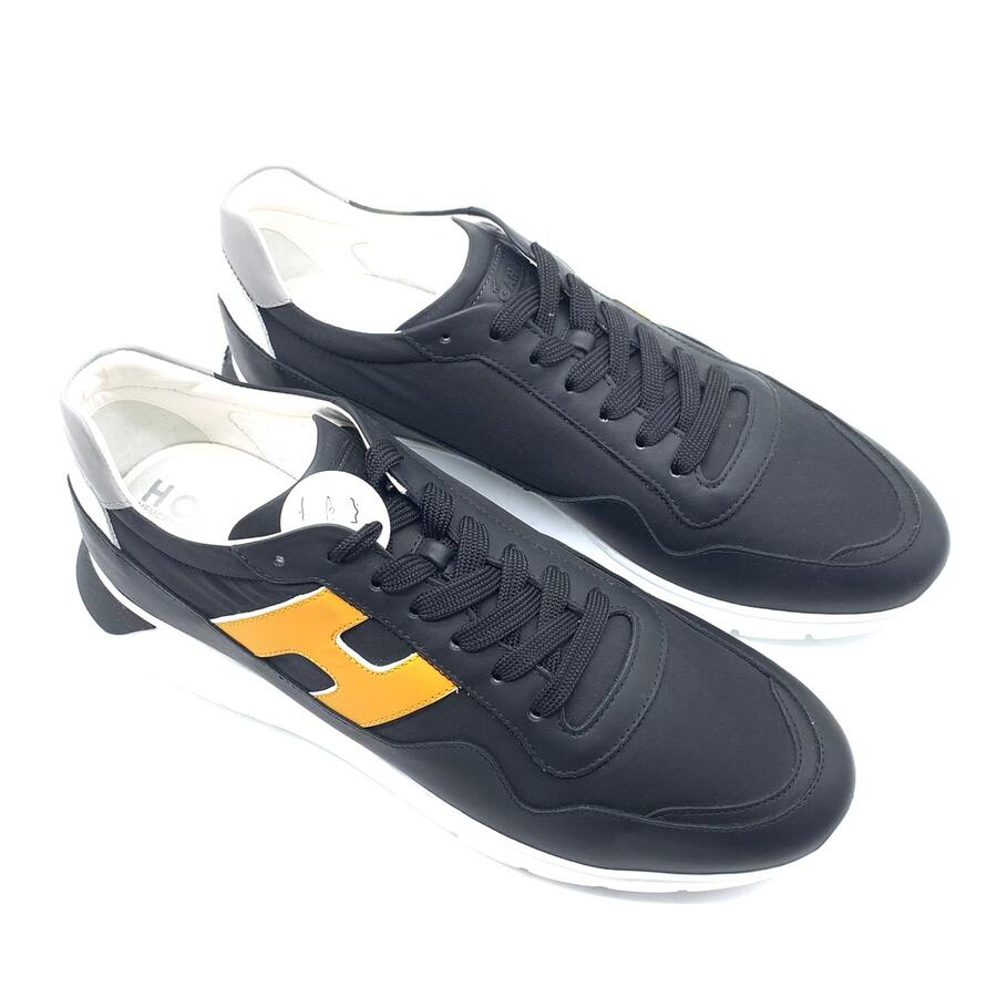 Hogan intractive 3 sneaker nera e gialla