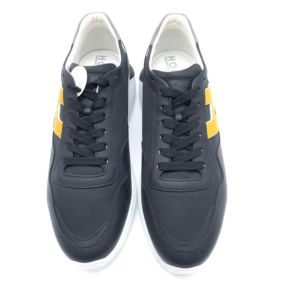 Hogan intractive 3 sneaker nera e gialla