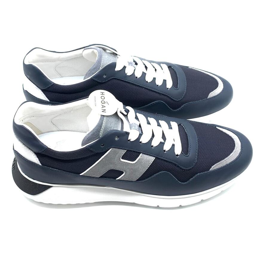 Hogan intractive 3 sneaker blu e bianca