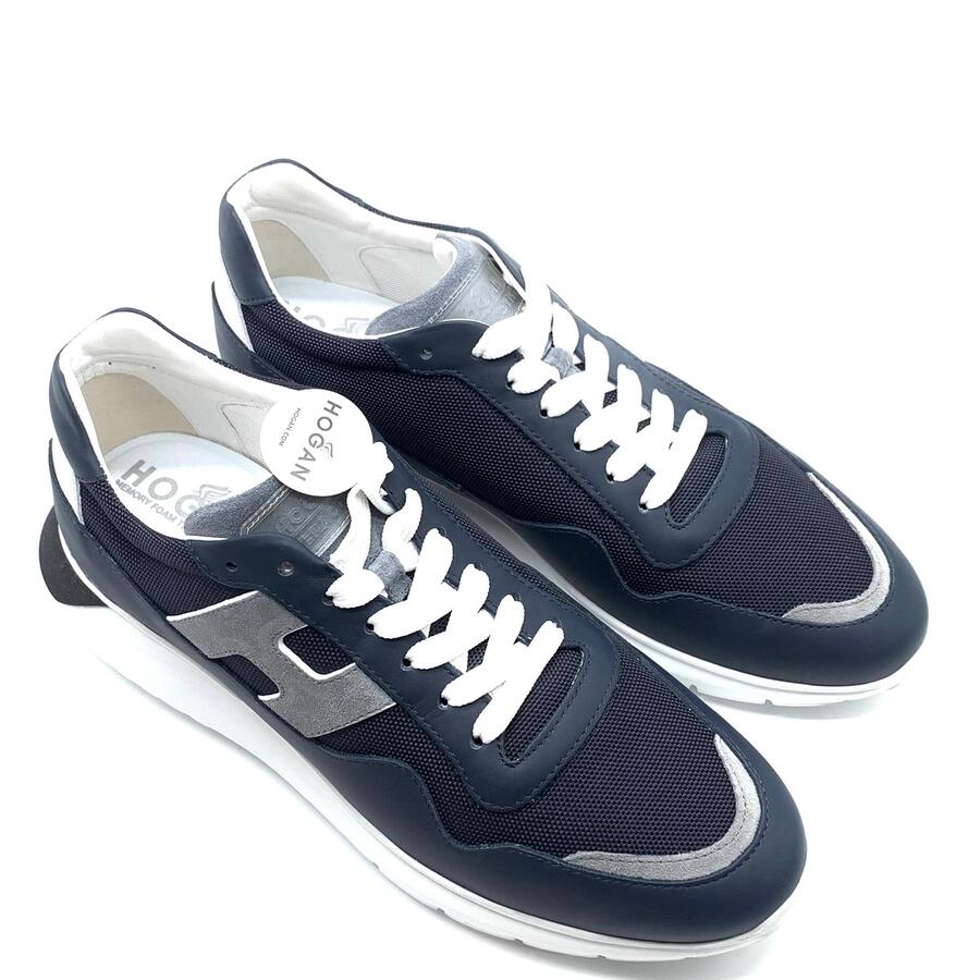 Hogan intractive 3 sneaker blu e bianca