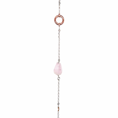 Le Origini - Bracciale Luce Quarzo rosa
