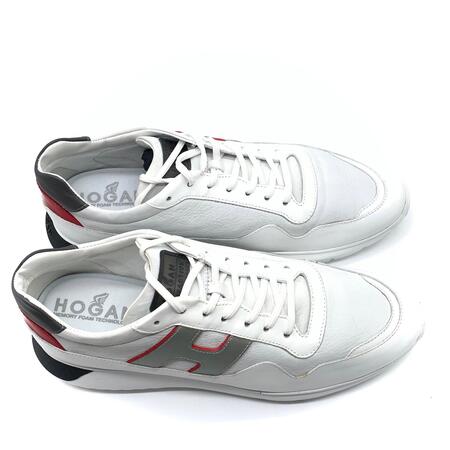 Hogan intractive 3 sneaker rossa bianca e nera