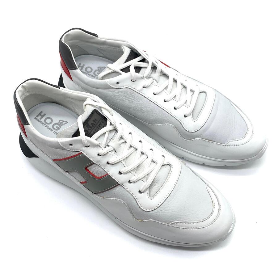 Hogan intractive 3 sneaker rossa bianca e nera