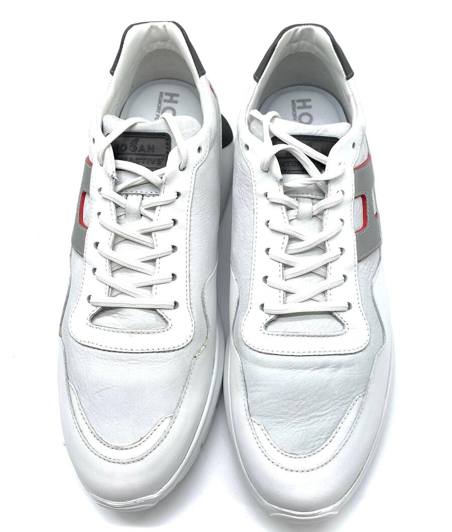 Hogan intractive 3 sneaker rossa bianca e nera
