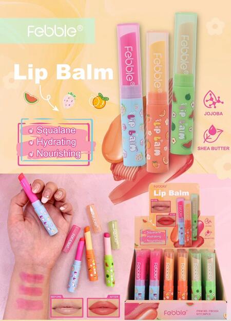 FEBBLE LIP BALM  [Conf. da 36 pezzi]