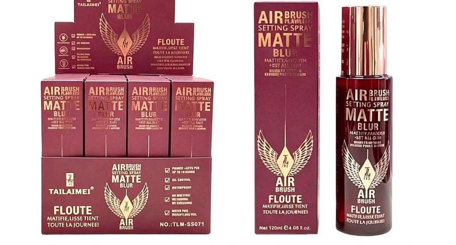 TAILAIMEI AIR BRUSH FLAWLESS SETTING SPRAY MATTE [Conf. da 12 pezzi]