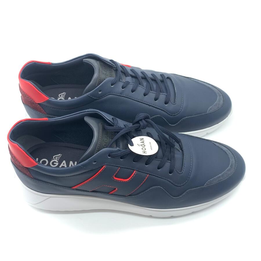 Hogan intractive 3 sneaker blu/rosso