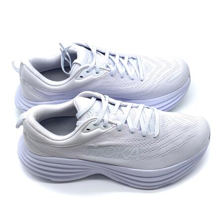 Hoka sneaker bianca bondi 8