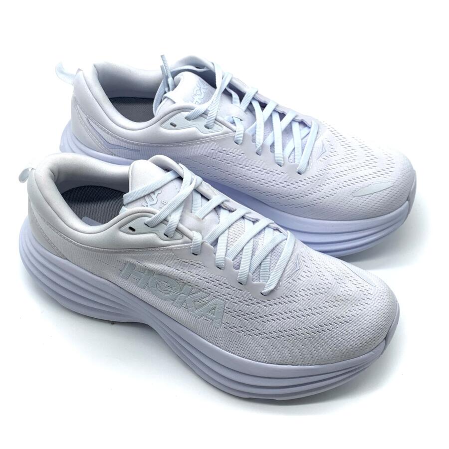 Hoka sneaker bianca bondi 8