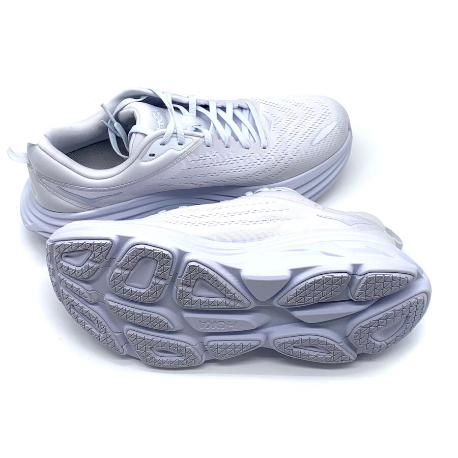 Hoka sneaker bianca bondi 8