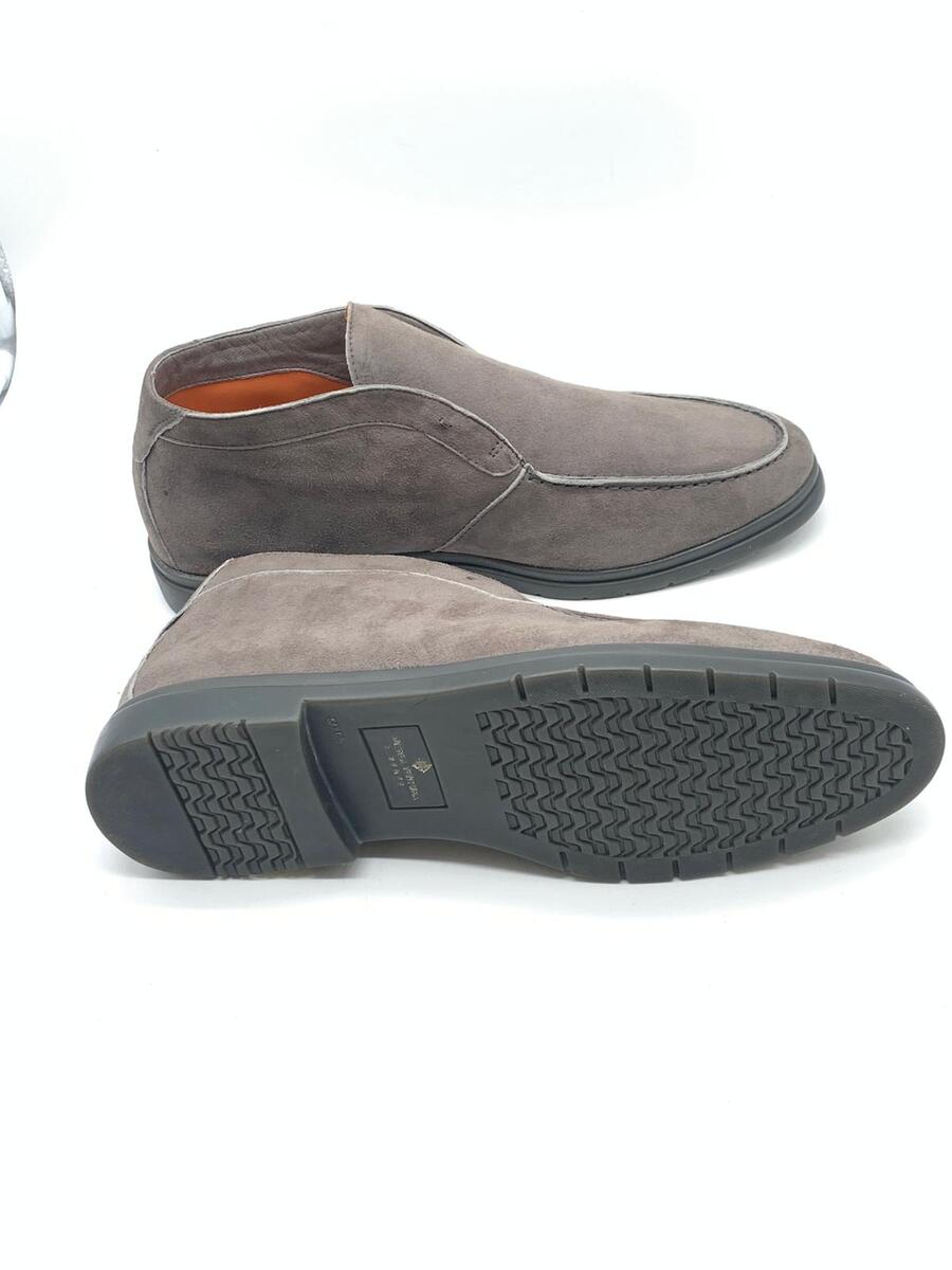 Andrea Ventura Firenze Polacchino Slip-on Fumè 