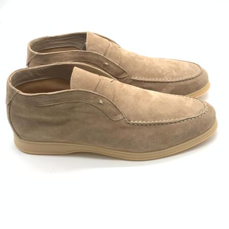 Andrea Ventura Firenze Polacchino Slip-on Beige